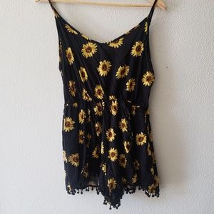 Sunflower romper